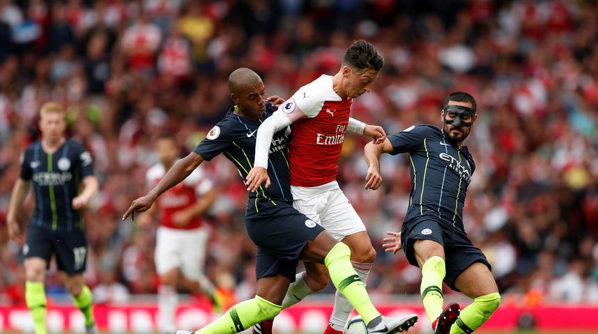 Arsenal 0 - 2 Manchester City (Maç özeti)