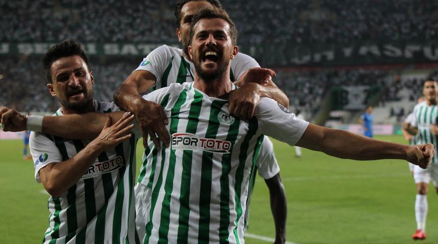 Atiker Konyaspor 3 - 2 B&uuml;y&uuml;kşehir Belediye Erzurumspor (Ma&ccedil; &ouml;zeti)