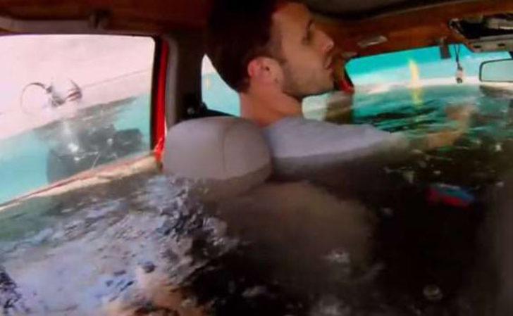 Suya batan araçtan nasıl kurtulursunuz  G1