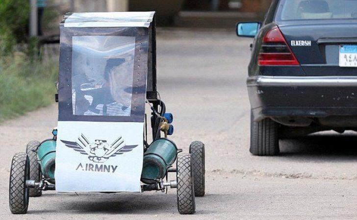 Hava ile çalışan otomobil yaptılar  G3