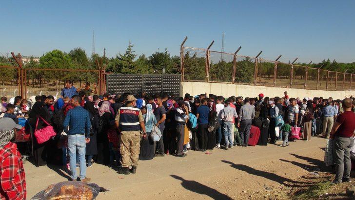 20 bine yakın Suriyeli, bayram için ülkesine gitti  G2