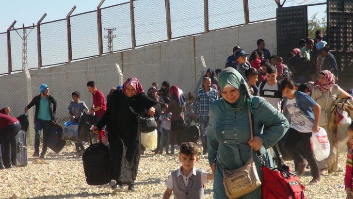 20 bine yakın Suriyeli, bayram için ülkesine gitti  G5