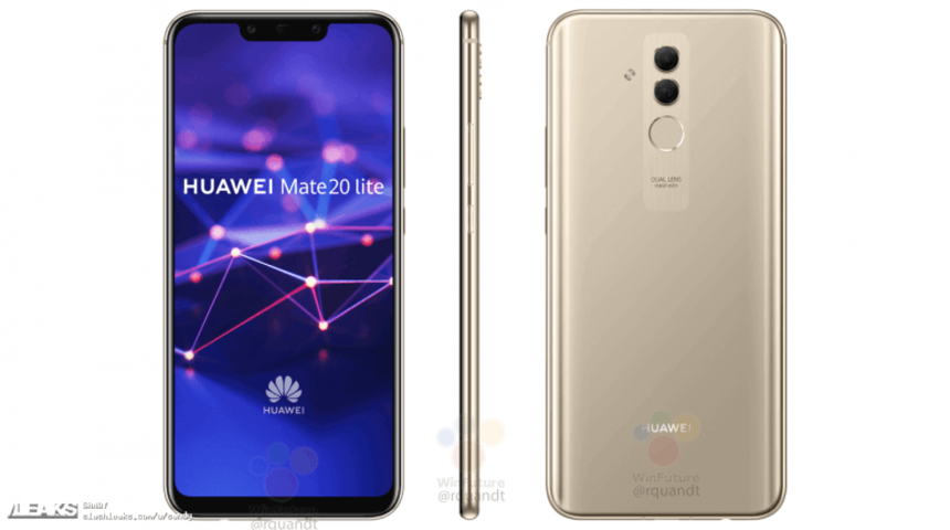 Huawei Mate 20 Lite g&ouml;r&uuml;nt&uuml;leri sızdırıldı!