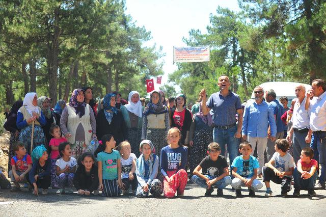 Karaağız köyünde biyokütle enerji santrali gerginliği (2)