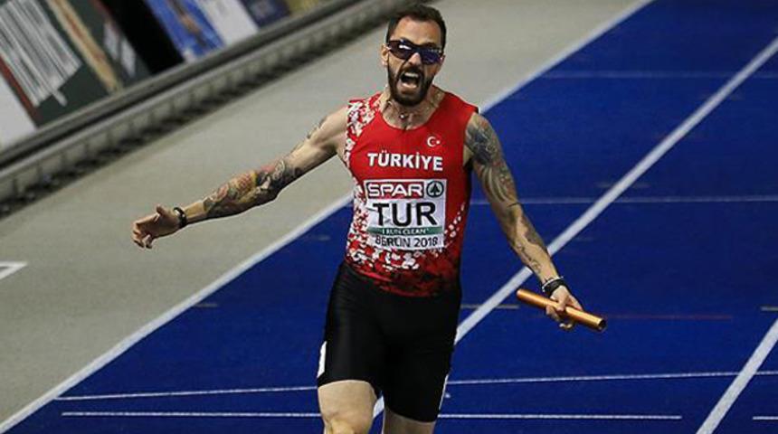 Ramil Guliyev rekor kırarak zirvede yer aldı