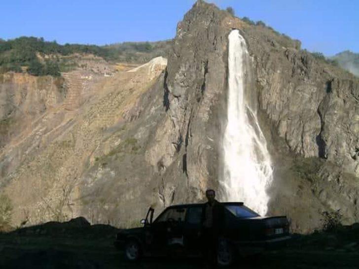 Dağı delip şelale yaptılar  G4