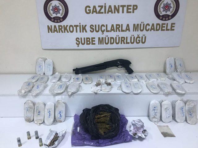 Gaziantep'te uyuşturucu operasyonu: 7 tutuklama