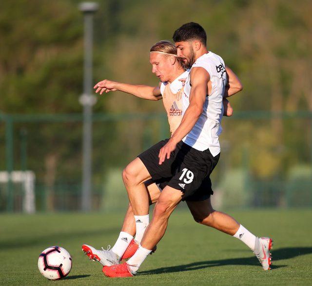 Beşiktaş, LASK Linz maçı hazırlıklarını sürdürdü