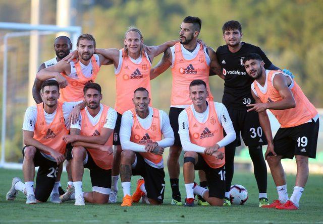 Beşiktaş, LASK Linz maçı hazırlıklarını sürdürdü