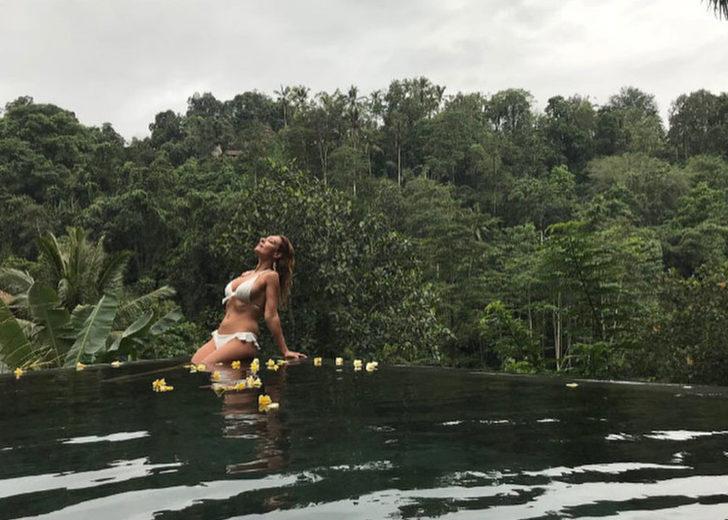 Ünlü çiftten balayı pozu! G5