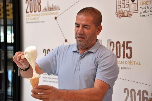 Kahramanmaraş'ta yeni tat; 'Firik dondurma'
