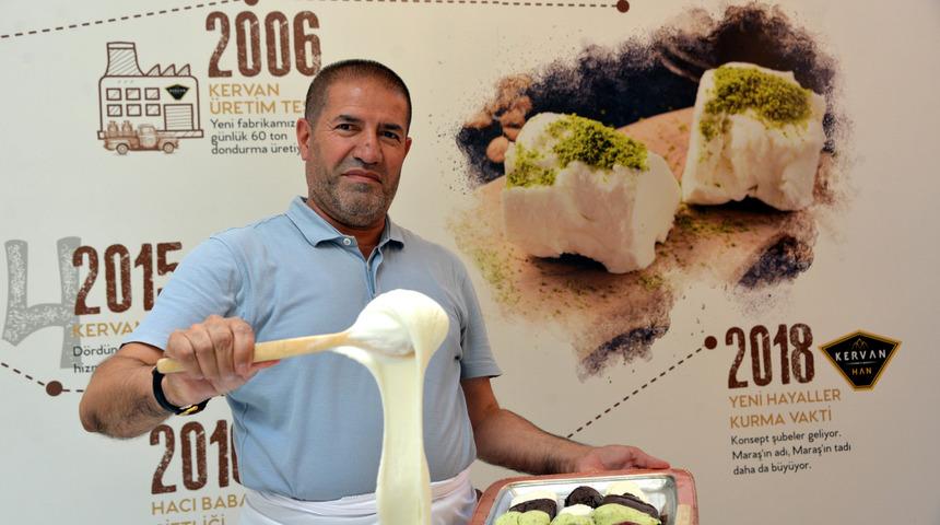 Kahramanmaraş'ta yeni tat; 'Firik dondurma'