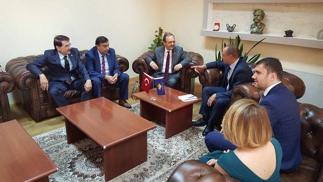 Samsun ve Havza belediye başkanları Kosova'da