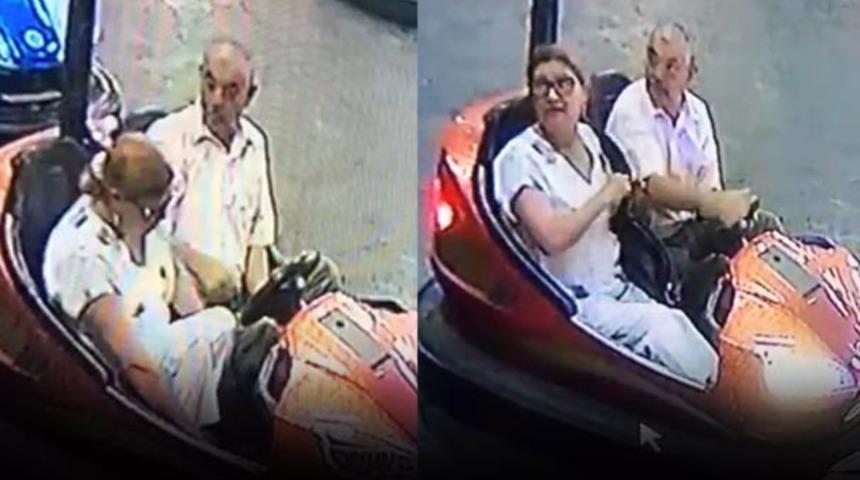 Çarpışan arabada akılalmaz olay!