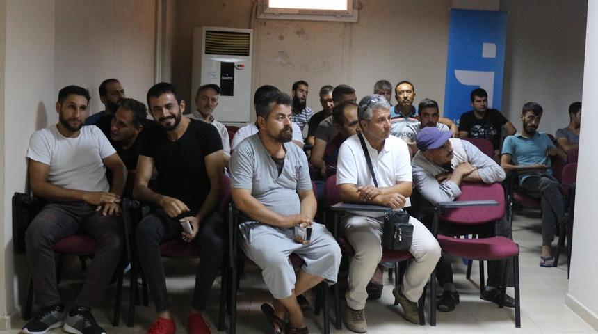 3 bin lira ücretli tuz toplama işine 100 müracaat