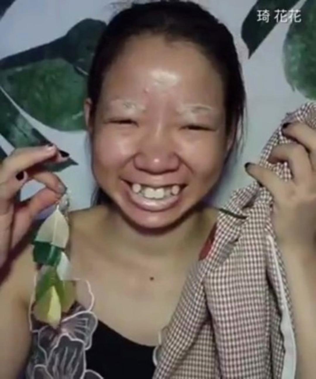 &Ccedil;inli Youtuber Qi Huahua'nın makyajla inanılmaz değişimi