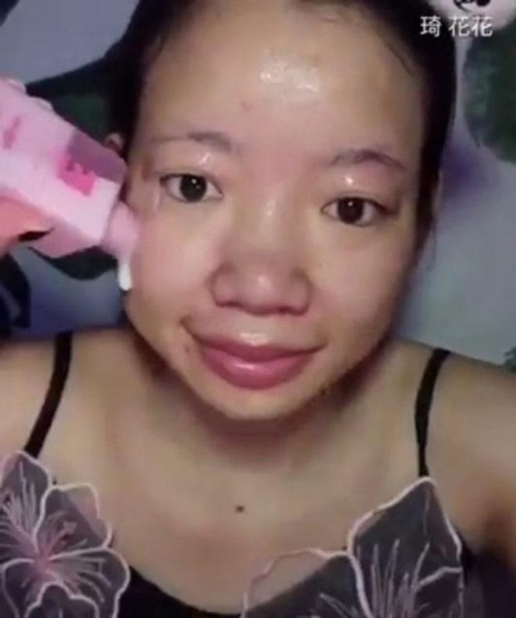 Çinli Youtuber Qi Huahua'nın makyajla inanılmaz değişimi G3