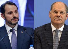 Bakan Albayrak, Alman Finans Bakanı ile görüştü