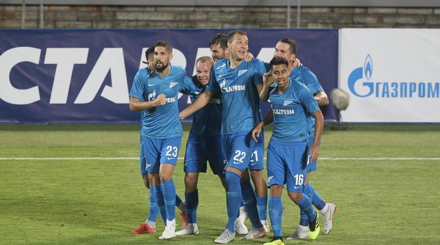 Zenit 8 - 1 Dinamo Minsk (Maç özeti)