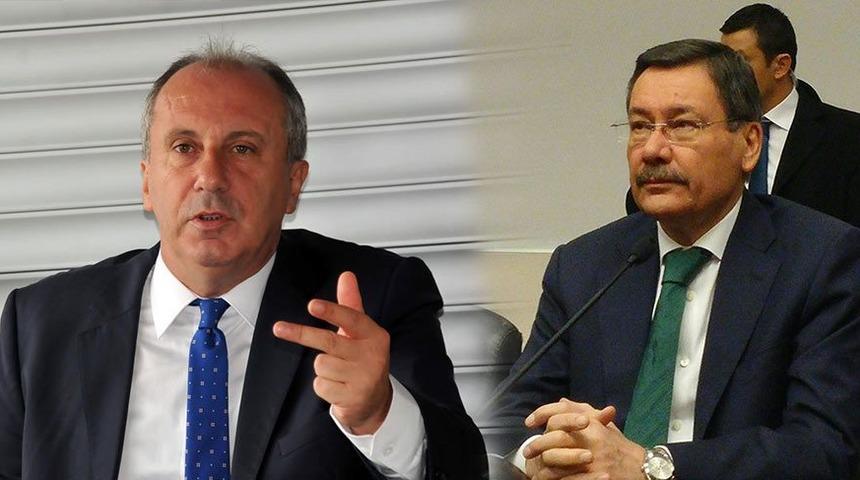 Melih Gökçek'ten Kemal Kılıçdaroğlu'na: Yüreğin varsa Muharrem İnce'yi disipline gönder