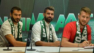 Atiker Konyaspor Volkan Fındıklı, Selim Ay ve Ferhat Öztorun'la sözleşme yeniledi