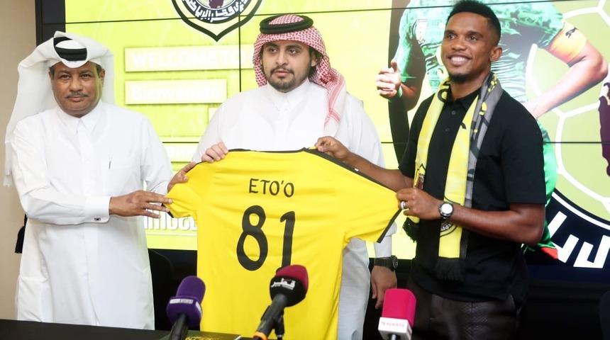 Samuel Eto'o Antalyaspor ve Atiker Konyaspor'a teşekk&uuml;r etti