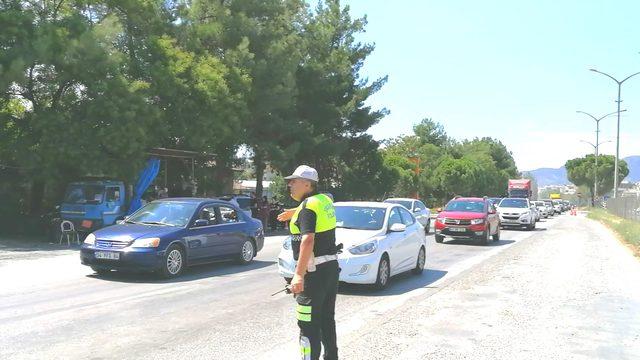 İstanbul-Samsun karayolunda bayram trafiği yoğunluğu