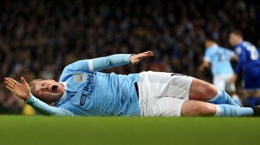 Manchester City'de Kevin de Bruyne sahalardan 3 ay uzak kalacak