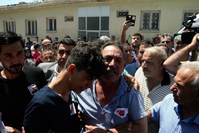 Adıyaman şehidi, Diyarbakır'da son yolculuğuna uğurlandı