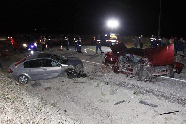 Çankırı'da kaza: 1 ölü, 10 yaralı