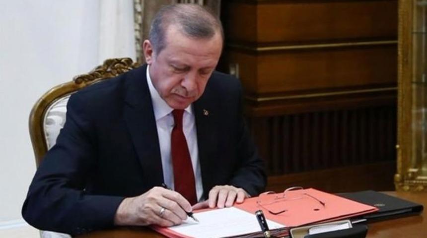 Cumhurbaşkanı Erdoğan'dan yeni atama kararları