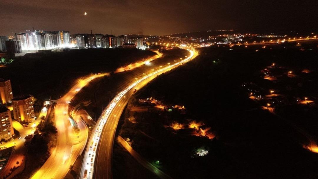 Yollarda Kurban Bayramı trafiği 