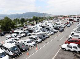 Bayram öncesi oto pazarında büyük hareketlilik