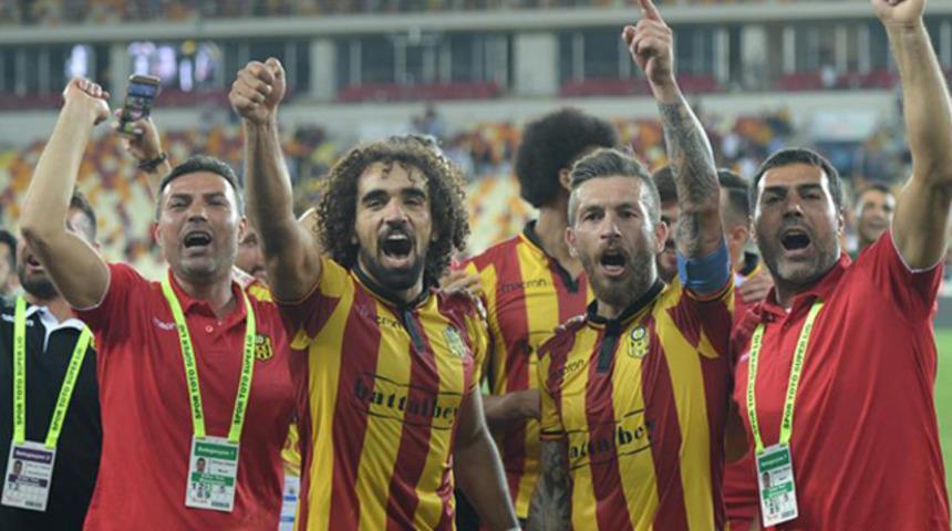 Yeni Malatyaspor'da galibiyet sevinci