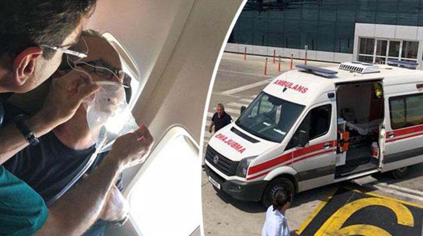 Havada panik! Yolcu uçakta kalp krizi geçirdi