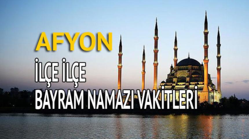 Afyon bayram namazı saati 2018: Bayram namazı nasıl kılınır, ka&ccedil; rekattır? 