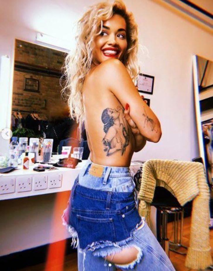 Ünlü şarkıcıdan olay poz! Bu kez üstsüz paylaştı G2