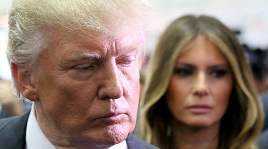 Donald Trump'tan eşi Melania'ye 'boşanma' tehdidi!