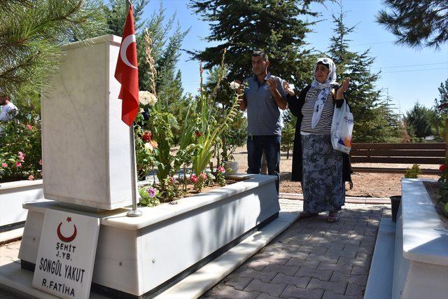 Malatya'da şehitlik ziyareti