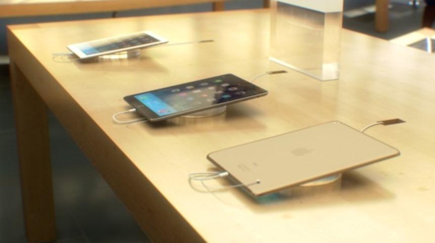 Apple Store&rsquo;da iPad patladı!