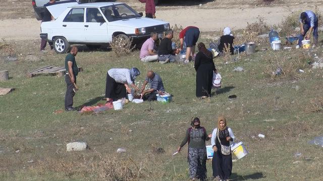 Başakşehir'de boş arsa kaçak kesim yapanlarla doldu