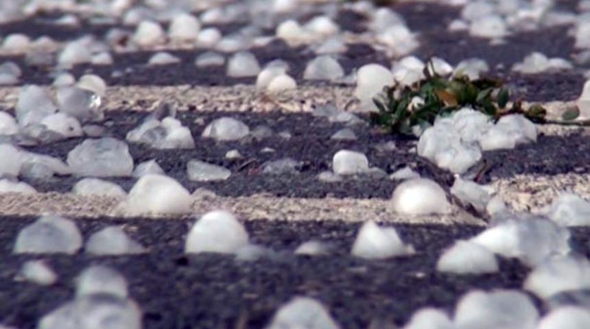 Bu fotoğraf bugün çekildi! Her yer beyaza büründü