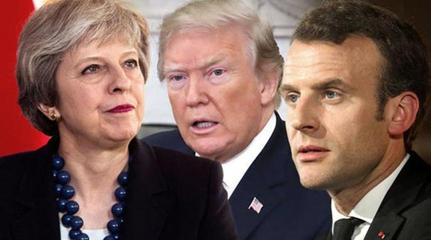 ABD, İngiltere ve Fransa'dan Esad'a açık tehdit: Harekete geçmekte kararlıyız!