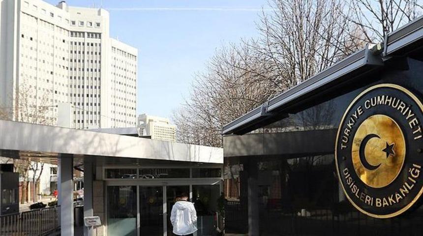 Dışişleri Bakanlığı'ndan Yunanistan'a tepki!