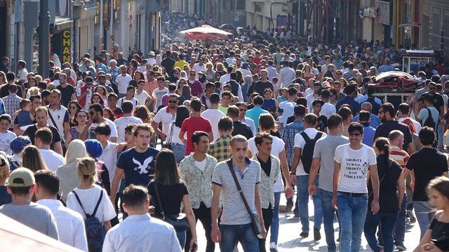 Taksim'de adım atacak yer kalmadı