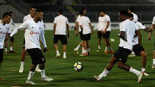 Cevad Prekazi Beşiktaş'ın Partizan maçı öncesi yaptığı idmanı takip etti