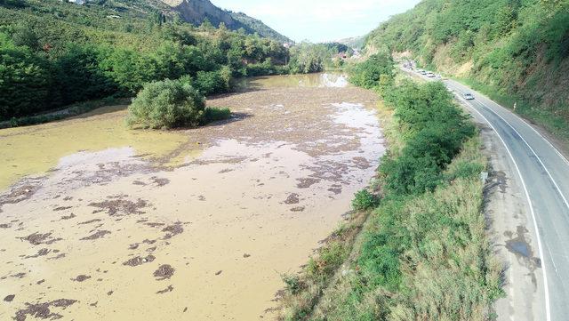 Sera Gölü odun, çöp ve balçıkla kaplandı 2