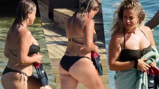 Yeliz Yeşilmen formunu bakın nasıl koruyormuş