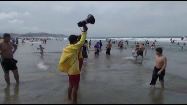 Şile Ayazma Plajı'nın boşaltılması için uyarılar yapılıyor