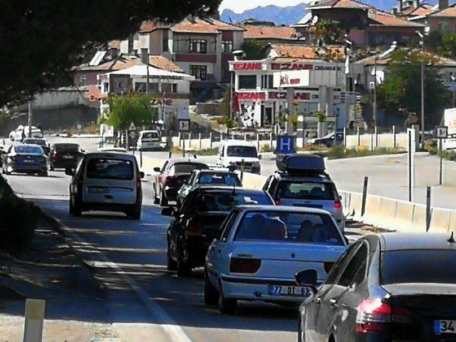 Çorum'da tatilcilerin dönüş yoğunluğu